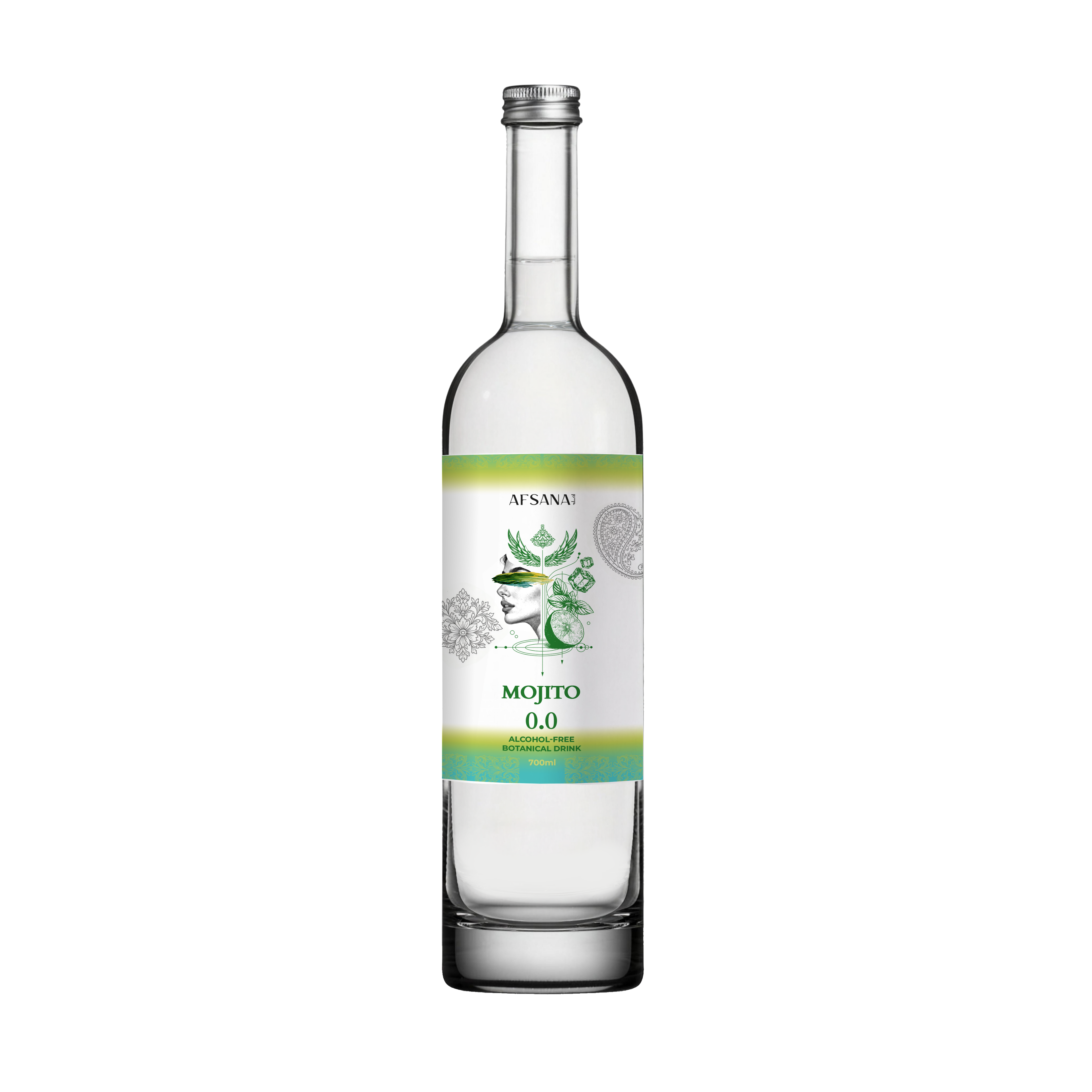 Mojito Bottle Cocktail 0.0% ABV - 70CL