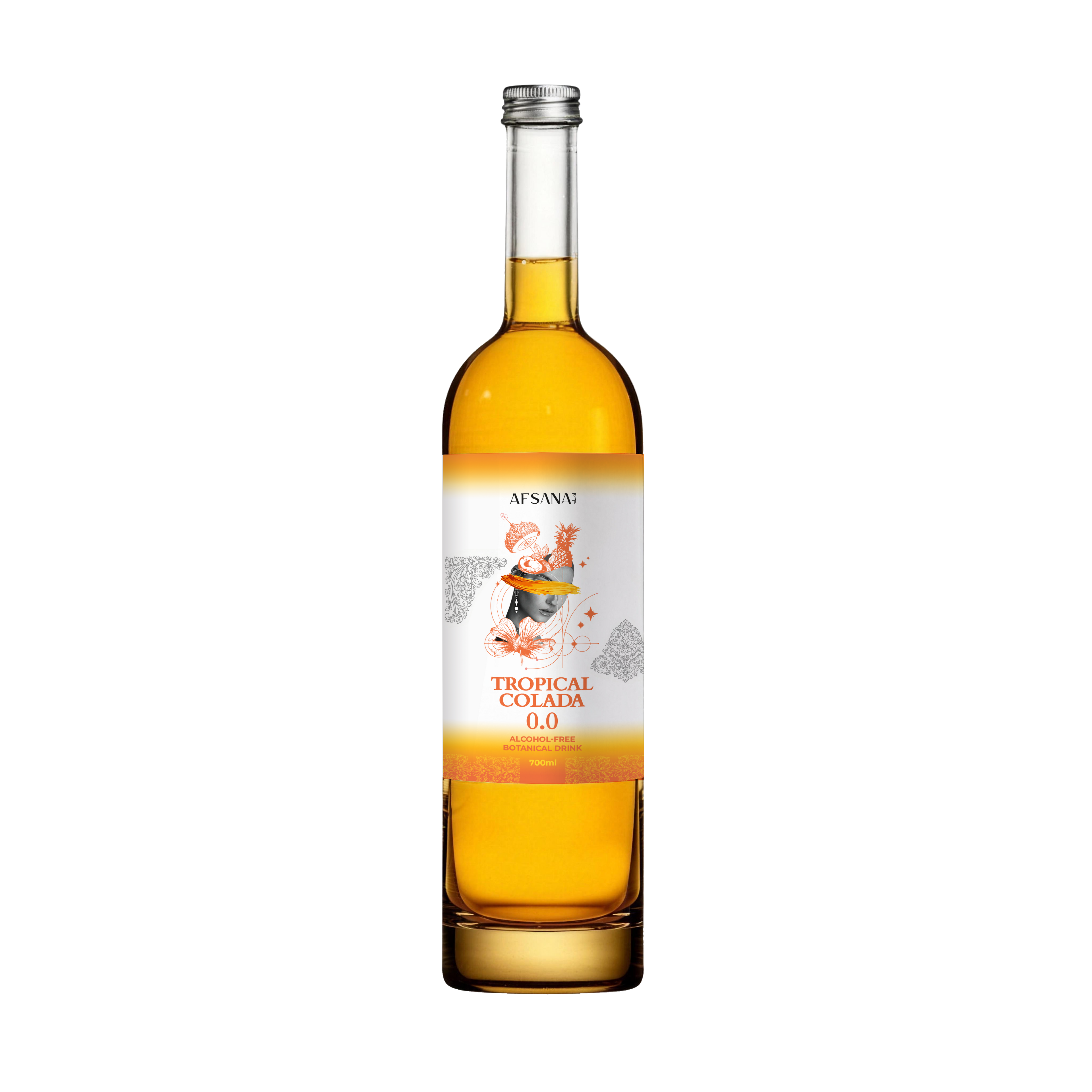Tropical Colada  Bottle Cocktail 0.0% ABV - 70CL