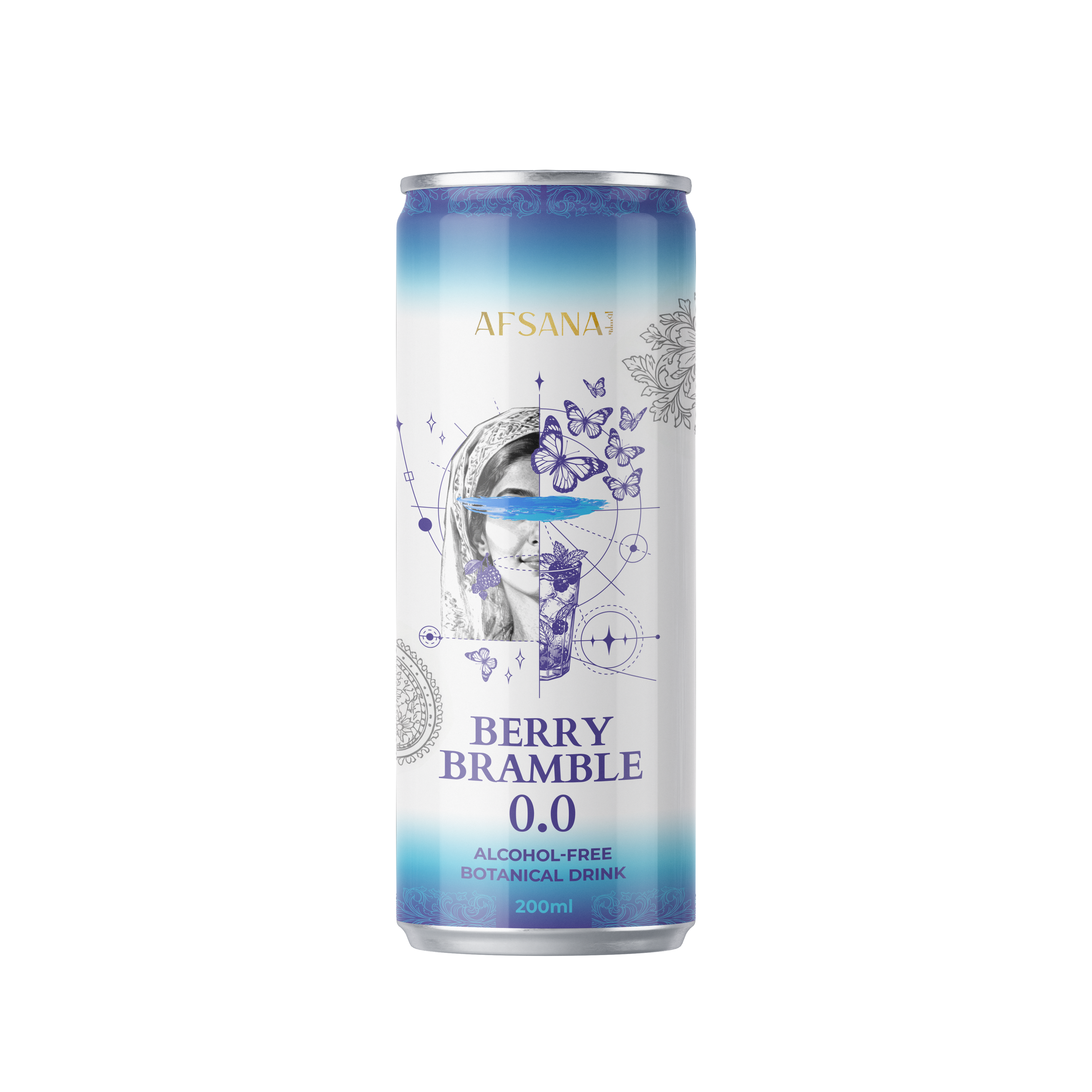 Berry Bramble Can 0.0% ABV - 200ML